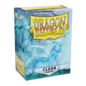 100 DRAGON SHIELD MATTE - CLEAR