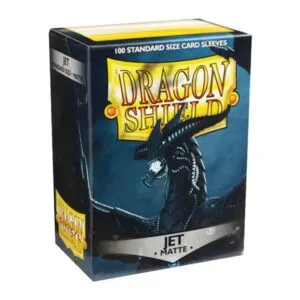 100 DRAGON SHIELD MATTE - JET