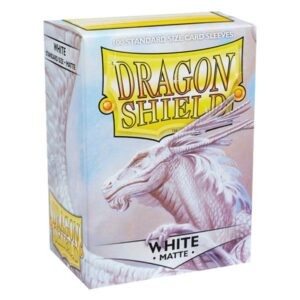 100 DRAGON SHIELD MATTE - WHITE