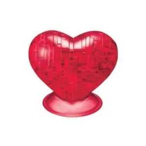 CRYSTAL PUZZLE 3D : COEUR - 46 PIECES