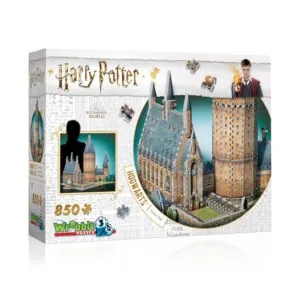 PUZZLE WREBBIT 3D - HARRY POTTER : GRANDE SALLE - 850 PIECES