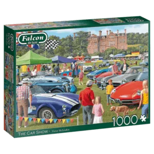 PUZZLE FALCON - V. MC LINDON : LE SALON DE LA VOITURE - 1000 PIECES
