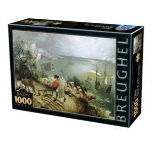 PUZZLE D-TOYS - P. BRUEGHEL - LA CHUTE D'ICARE - 1000 PIECES