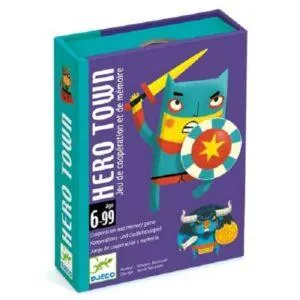 JEU DE CARTE HERO TOWN - DJECO