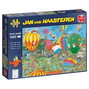 PUZZLE JAN VAN HAASTEREN : HOURRA MIFFY A 65 ANS - 1000 PIECES