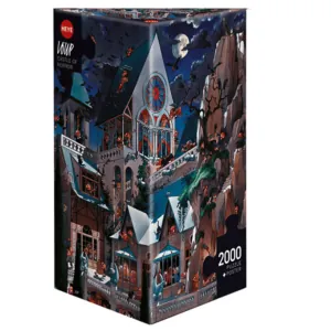 PUZZLE HEYE - J.J. LOUP : Le château des horreurs - 2000 pièces