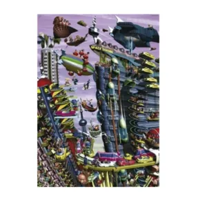 PUZZLE HEYE - I. KRAVARIK : L'espace - 1000 pièces