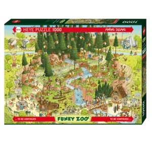 PUZZLE HEYE - M. DEGANO : Habitat de la forêt noire - 1000 pièces