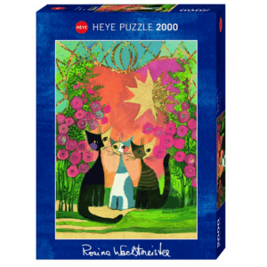 PUZZLE HEYE - R. WACHTMEISTER : Roses - 2000 pièces