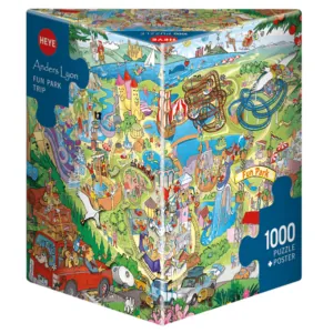 PUZZLE HEYE - A. LYON : Fun Park Trip - 1000 pièces