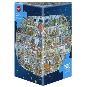 PUZZLE HEYE - M. ADOLFSSON : Vaisseau spatial - 1500 pièces