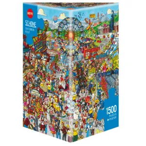 PUZZLE HEYE - C. SCHÖNE : Oktoberfest - 1500 pièces