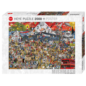 PUZZLE HEYE - A. BENNETT : Histoire de la musique britannique - 2000 pièces
