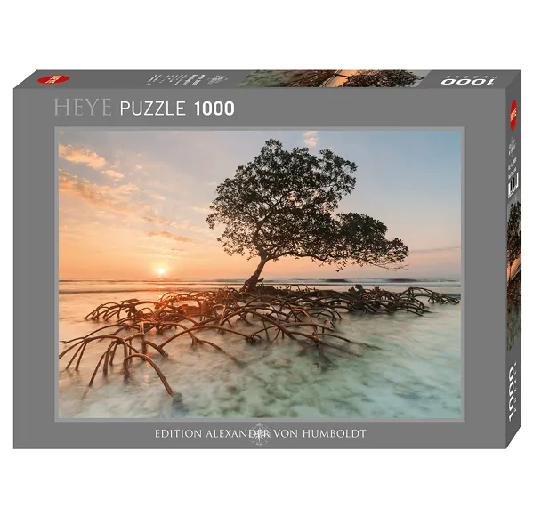 PUZZLE HEYE - A. VON HUMBOLDT : Mangrove rouge - 1000 pièces