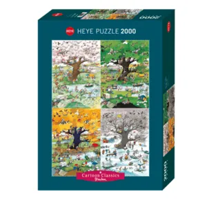 PUZZLE HEYE - R. BLACHON : Les quatre saisons - 2000 pièces