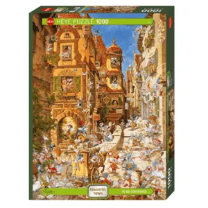 PUZZLE HEYE - M. RYBA : De jour - 1000 pièces