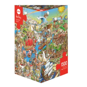 PUZZLE HEYE - H. PRADES : Le fleuve de l'Histoire - 1500 pièces