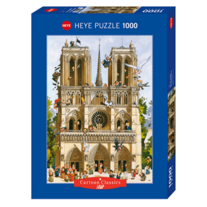 PUZZLE HEYE - J. J. LOUP : Vive Notre-Dame ! - 1000 pièces