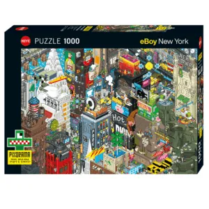 PUZZLE HEYE - EBOY : Berlin Quest - 1000 pièces