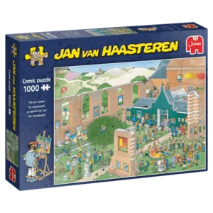 PUZZLE JAN VAN HAASTEREN : LE MARCHE DE L'ART - 1000 PIECES