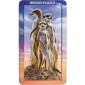 PUZZLE 3D MAGNA : SURRICATES - 32 PIECES