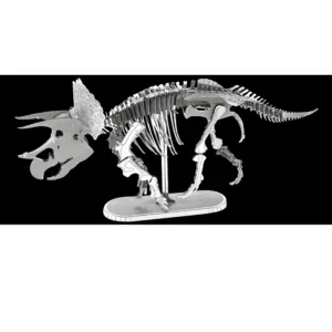 METAL EARTH - DINOSAURES - SQUELETTE DE TRICÉRATOPS