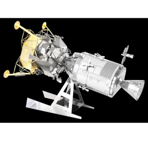 METAL EARTH - ESPACE - MODULE DE COMMANDE ET DE SERVICE + MODULE LUNAIRE APOLLO