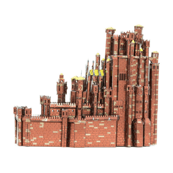 Metal Earth - ICONX – Game of Thrones - Donjon Rouge – Maquette 3D en métal