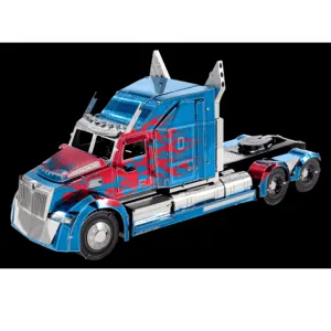 METAL EARTH - ICONX - TRANSFORMERS - OPTIMUS PRIME CAMION WESTERN STAR 5700