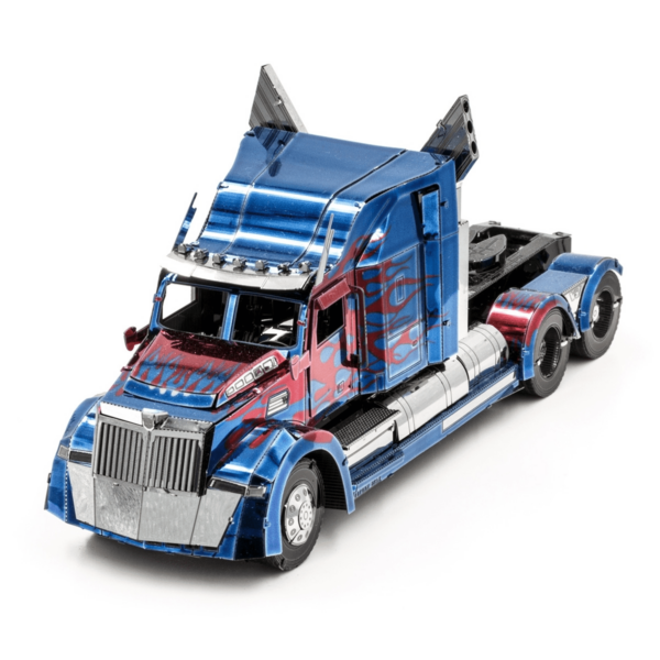 METAL EARTH - ICONX - TRANSFORMERS - OPTIMUS PRIME CAMION WESTERN STAR 5700