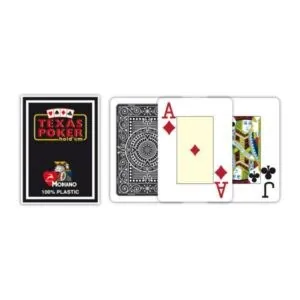 Texas Poker 2 Jumbo Index Black