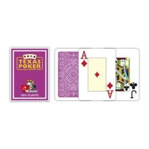 Texas Poker 2 Jumbo Index Purple