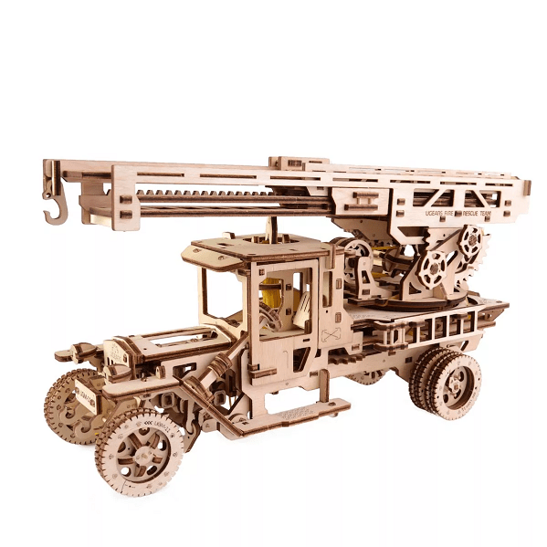 Camion Echelle Ugears – Puzzle 3d en bois