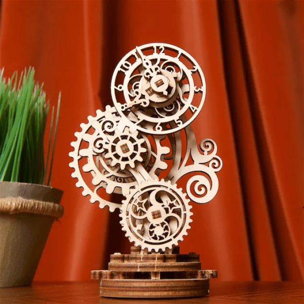 Horloge Steampunk Ugears – Puzzle 3d en bois