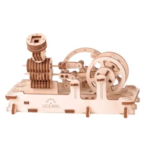 Moteur Pneumatique Ugears – Puzzle 3d Mécanique en bois