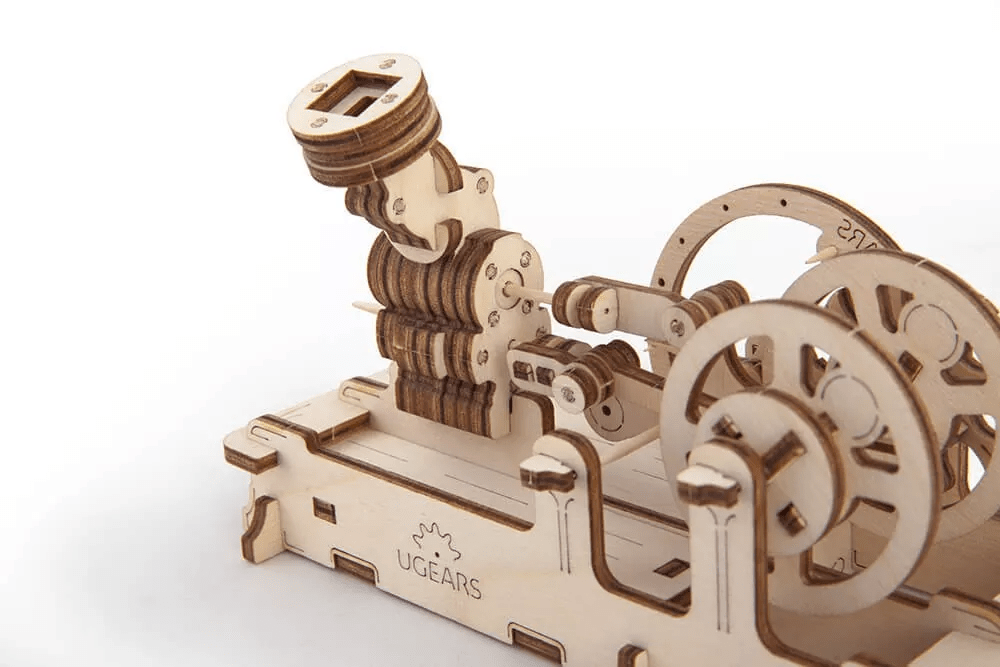 Ugears - Puzzle 3D mécanique en bois Navire de recherche