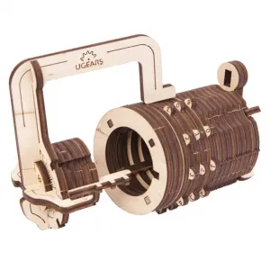 Serrure Cryptex Ugears – Puzzle 3d en bois