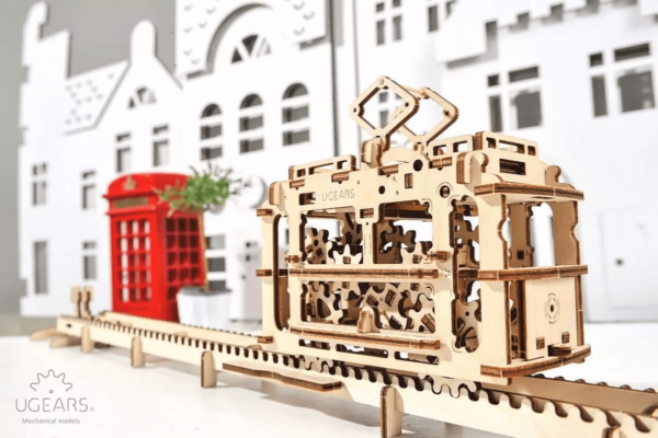 Tram Ugears – Puzzle 3d Mécanique en bois