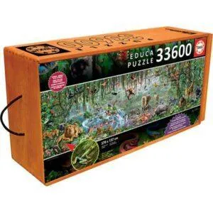 PUZZLE EDUCA - A. CHESTERMAN : LA VIE SAUVAGE - 33600 PIECES