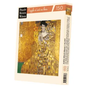 PUZZLE BOIS WILSON - G. KLIMT : Portait d'Adele Bloch-Bauer I - 150 pièces