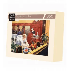PUZZLE BOIS WILSON - E. HOPPER : Tables pour Dames - 350 pièces