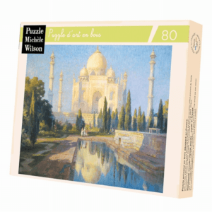 PUZZLE BOIS WILSON - C. COOPER : Taj Mahal - 80 pièces