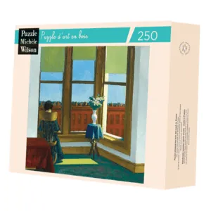PUZZLE BOIS WILSON - E. HOPPER : Chambre à Brooklyn - 250 pièces