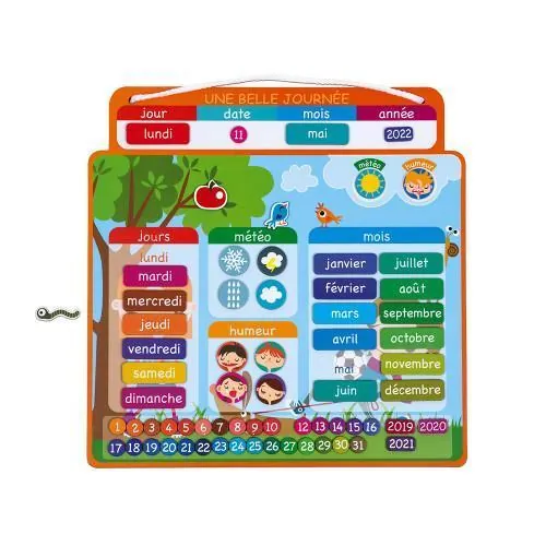 AGENDA MAGNETIQUE UNE BELLE JOURNEE - JANOD – Image 2