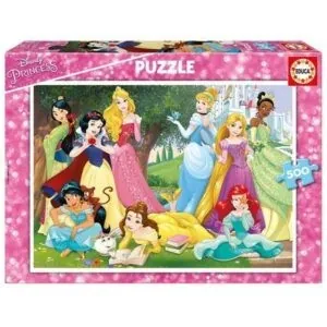 PUZZLE EDUCA - DISNEY PRINCESSES - 500 PIECES