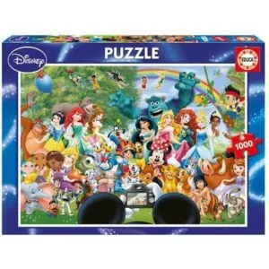 PUZZLE EDUCA : LE MONDE MERVEILLEUX DE DISNEY - 1000 PIECES
