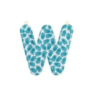 LETTRE TISSU W - LILLIPUTIENS