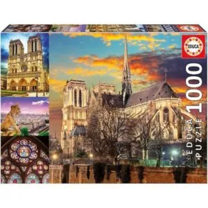 PUZZLE EDUCA - NOTRE DAME DE PARIS - 1000 PIECES