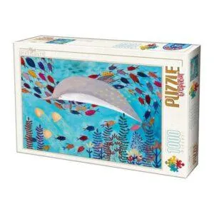 PUZZLE D-TOYS - A. KURTI : DAUPHIN - 1000 PIECES