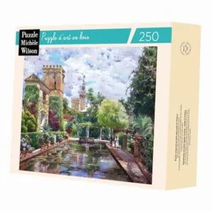PUZZLE BOIS WILSON - M. GARCIA Y RODRIGUEZ : LE BASSIN DE L'ALCAZAR - 250 PIECES